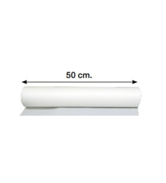 Entretela Rasgável Base de Bordado Branco 55g Rolo de 50cm X 25m
