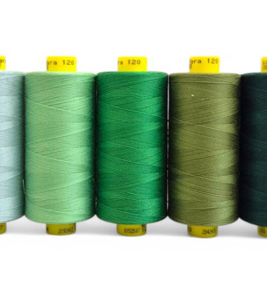 Pack De Linhas Gutermann mara 120 Verdes