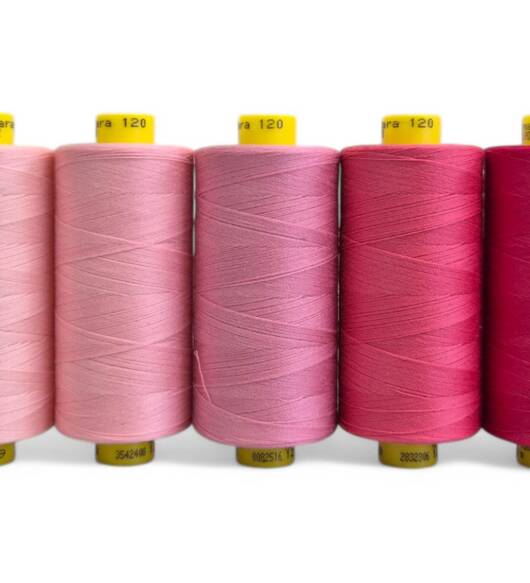 Pack De Linhas Gutermann mara 120 Rosa Fuscia