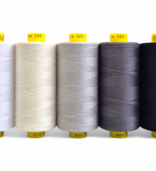 Pack 5 Cones de Linhas Gutermann Mara 120