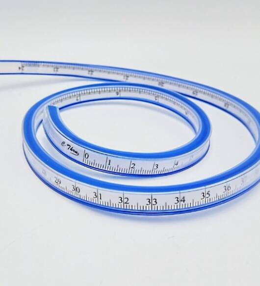 Régua Curva Flexível 60 Cm