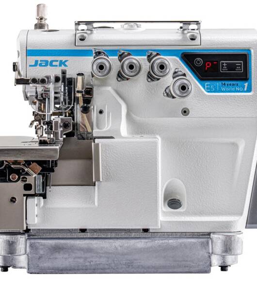 Máquina Overlock Industrial Jack JK-E5-4-M03 4 Fios