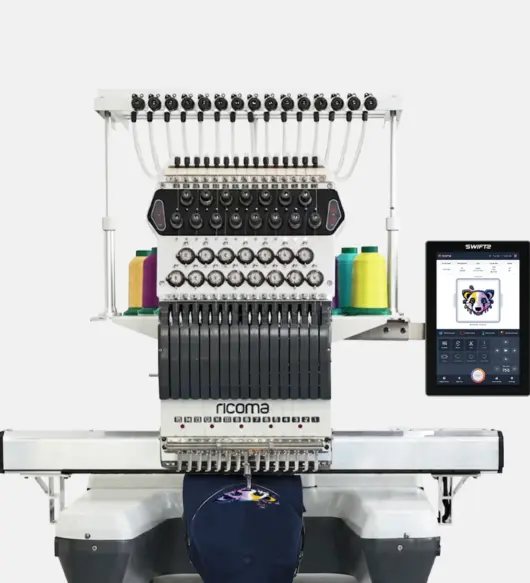 Máquina de Bordar Industrial Ricoma SWD-1501-10S Swift 2 – 15 Agulhas